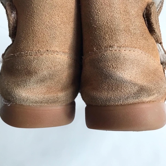 UGG Keelan suede tan boots GUC size 8 toddler - Picture 8 of 10